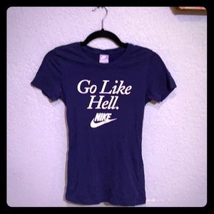 Nike “Go Like Hell” Tee 🌺